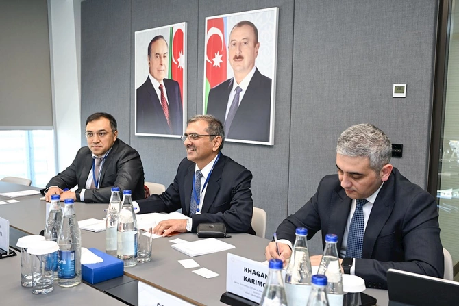 Asiya İnkişaf Bankının nümayəndələri ilə görüş keçirilib — FOTOLAR Asiya İnkişaf Bankının nümayəndələri ilə görüş keçirilib — FOTOLAR