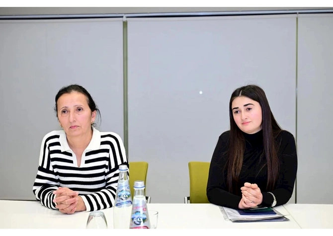 Mədəniyyət naziri Qaxda vətəndaş qəbulu keçirib — FOTOLAR