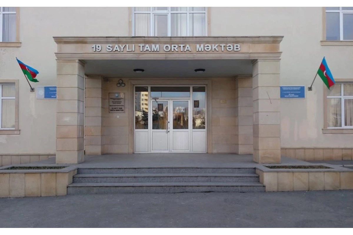 Mingəçevirdə məktəbdə YANĞIN