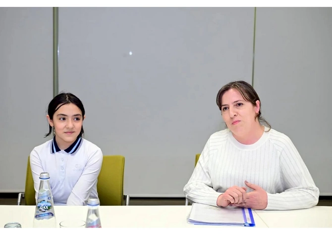 Mədəniyyət naziri Qaxda vətəndaş qəbulu keçirib — FOTOLAR
