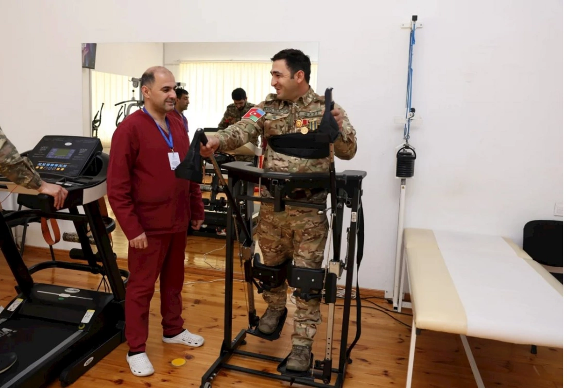 Son bir ildə Naftalan Reabilitasiya Mərkəzində əlilliyi olan 5 400-dən çox şəxsə xidmət göstərilib — FOTOLAR