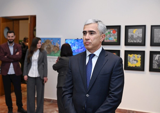 Leyla Əliyeva Albaniya Prezidenti ilə görüşdü — FOTOLAR