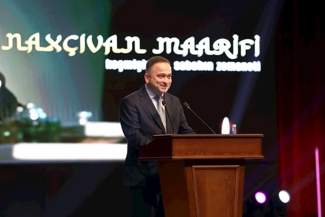 Veysəloğlunun sponsorluğu ilə çəkilən Naxçıvan Maarifi filmi təqdim olundu — FOTOLAR