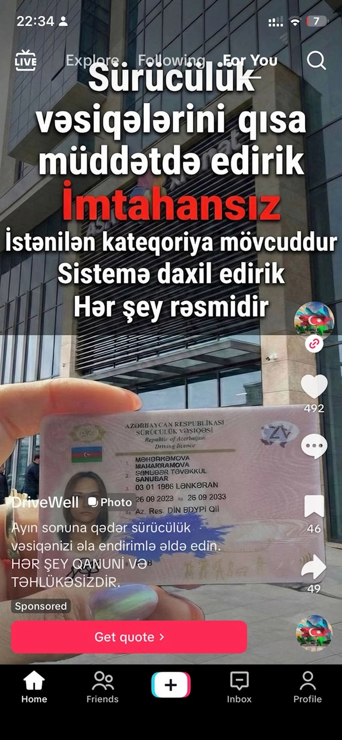 Oxumadan Prava almaq istəyənlərə xəbərdarlıq Oxumadan Prava almaq istəyənlərə xəbərdarlıq