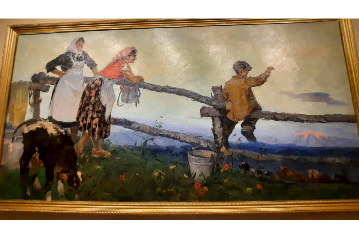 Davud Kazımovun anadan olmasının 100 illiyinə həsr olunmuş sərgi açılıb — FOTOLAR
