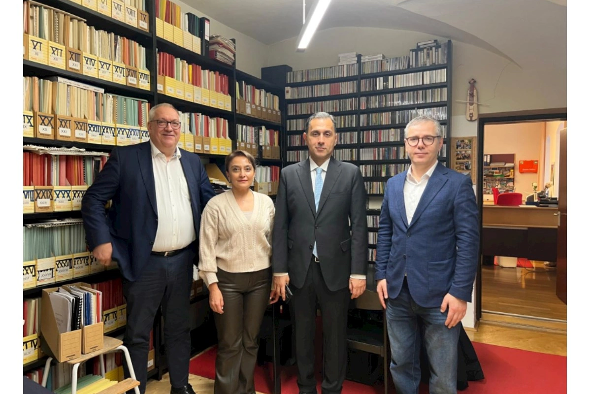 Azərbaycan və Avstriya arasında musiqi təhsili sahəsində əməkdaşlıq müzakirə edilib — FOTOLAR