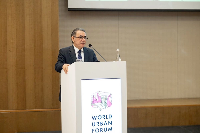 Media nümayəndələri üçün WUF13 haqqında məlumatlandırma sessiyası keçirildi — FOTOLAR Media nümayəndələri üçün WUF13 haqqında məlumatlandırma sessiyası keçirildi — FOTOLAR