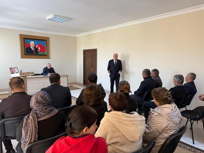 Milli Məclisin deputatı Vüqar Rəhimzadənin Culfada seçiciləri ilə növbəti görüşü olub — FOTOLAR