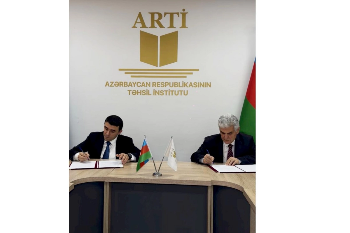 ARTİ və ADPU arasında əməkdaşlıq haqqında Memorandum imzalanıb — FOTOLAR