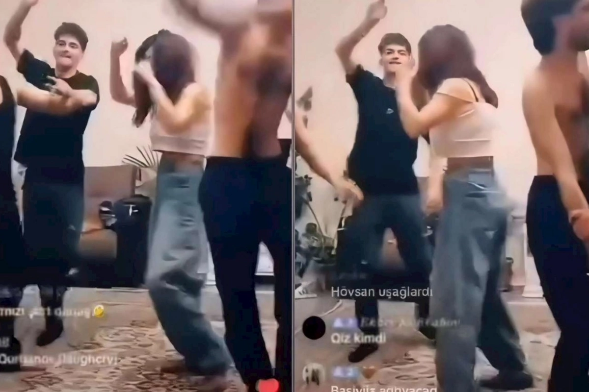 Azərbaycanda qızın 7 yarıçılpaq oğlanın arasında olması ... — Tiktokdakı biabırçı VİDEO barədə açıqlama