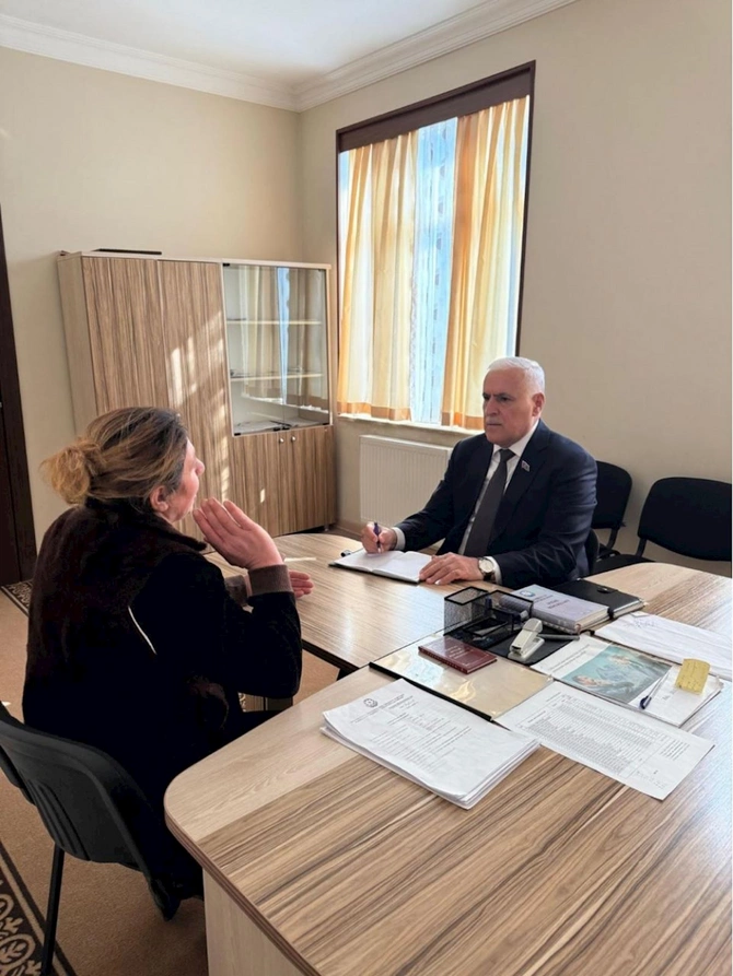 Milli Məclisin deputatı Vüqar Rəhimzadənin Culfada seçiciləri ilə növbəti görüşü olub — FOTOLAR