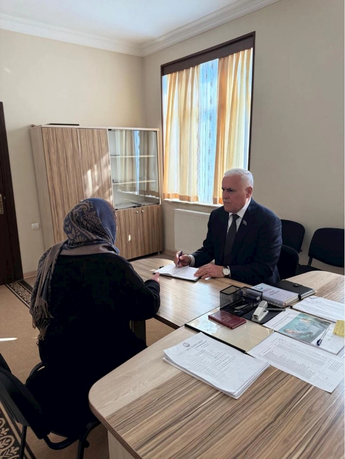 Milli Məclisin deputatı Vüqar Rəhimzadənin Culfada seçiciləri ilə növbəti görüşü olub — FOTOLAR