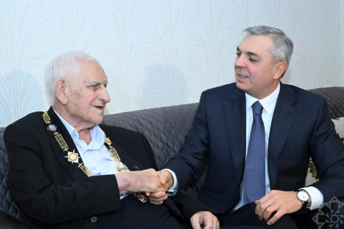 Nəriman Həsənzadəyə “Heydər Əliyev” ordeni təqdim edildi — FOTO