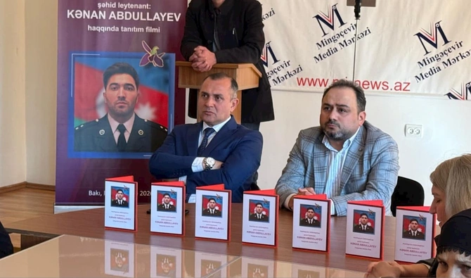 ASGA şəhid Kənan Abdullayev haqqında tanıtım filmini təqdim etdi — FOTOLAR ASGA şəhid Kənan Abdullayev haqqında tanıtım filmini təqdim etdi — FOTOLAR