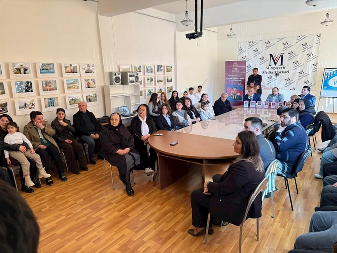 ASGA şəhid Kənan Abdullayev haqqında tanıtım filmini təqdim etdi — FOTOLAR ASGA şəhid Kənan Abdullayev haqqında tanıtım filmini təqdim etdi — FOTOLAR
