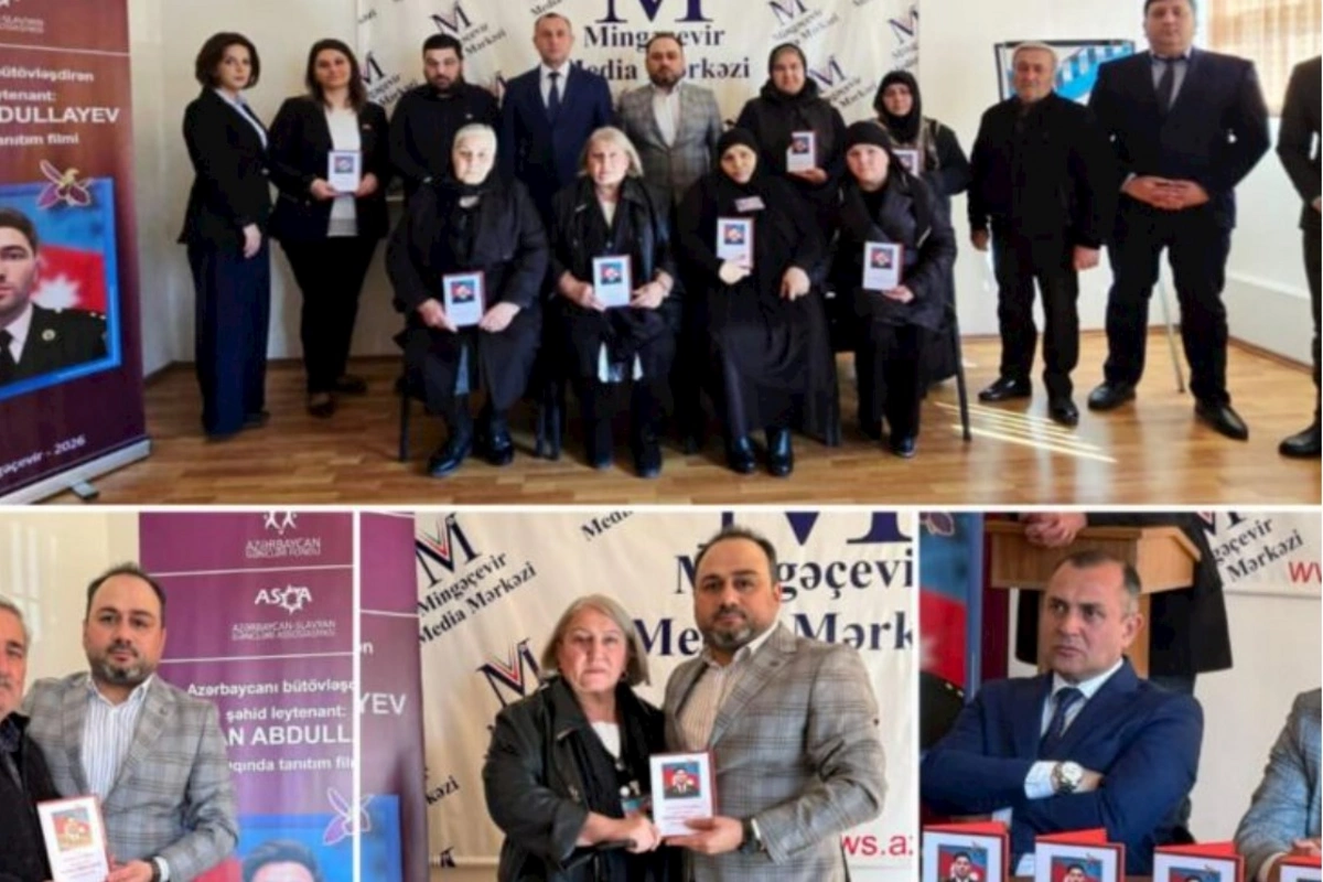 ASGA şəhid Kənan Abdullayev haqqında tanıtım filmini təqdim etdi — FOTOLAR