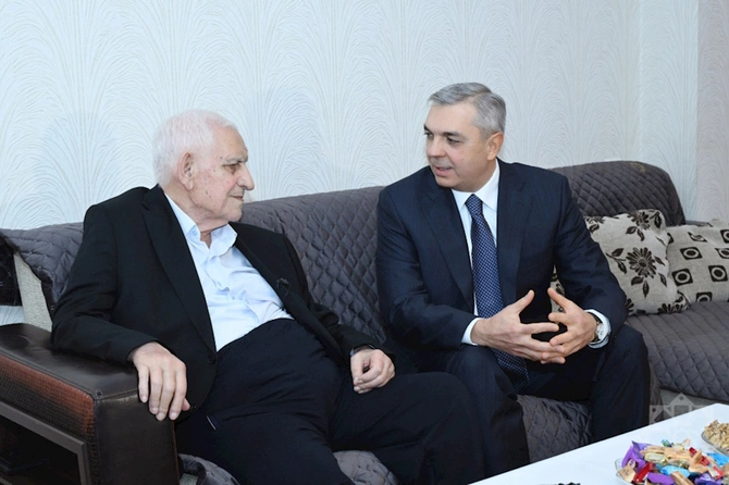 Nəriman Həsənzadəyə “Heydər Əliyev” ordeni təqdim edildi — FOTO