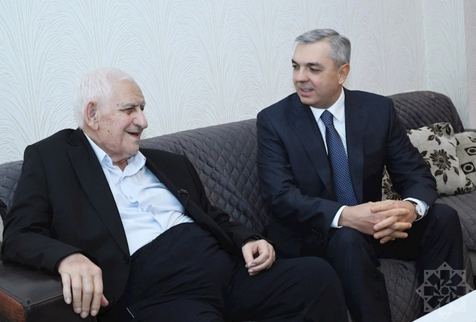 Nəriman Həsənzadəyə “Heydər Əliyev” ordeni təqdim edildi — FOTO