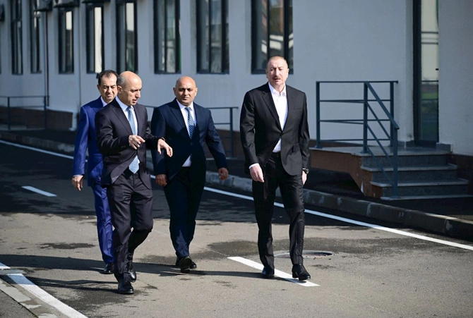 Prezident Lənkəran Dövlət Peşə Təhsil Mərkəzinin açılışında iştirak etdi — FOTOLAR