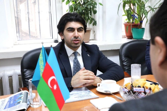 Azərbaycanlı media rəhbərləri ilə Qazaxıstanın aparıcı media qurumu arasında görüş keçirildi — FOTOLAR