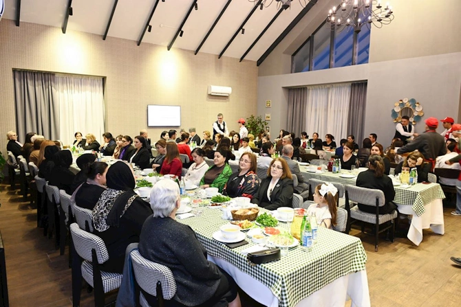 Leyla Əliyeva Qubada iftar məclisində iştirak edib — FOTOLAR