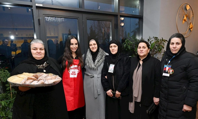 Leyla Əliyeva Qubada iftar məclisində iştirak edib — FOTOLAR