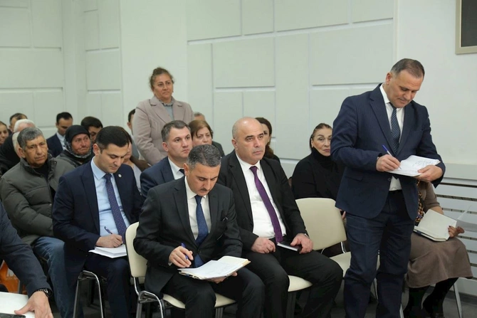 Hacıqabulda növbəti səyyar qəbul-görüş keçirildi — FOTOLAR