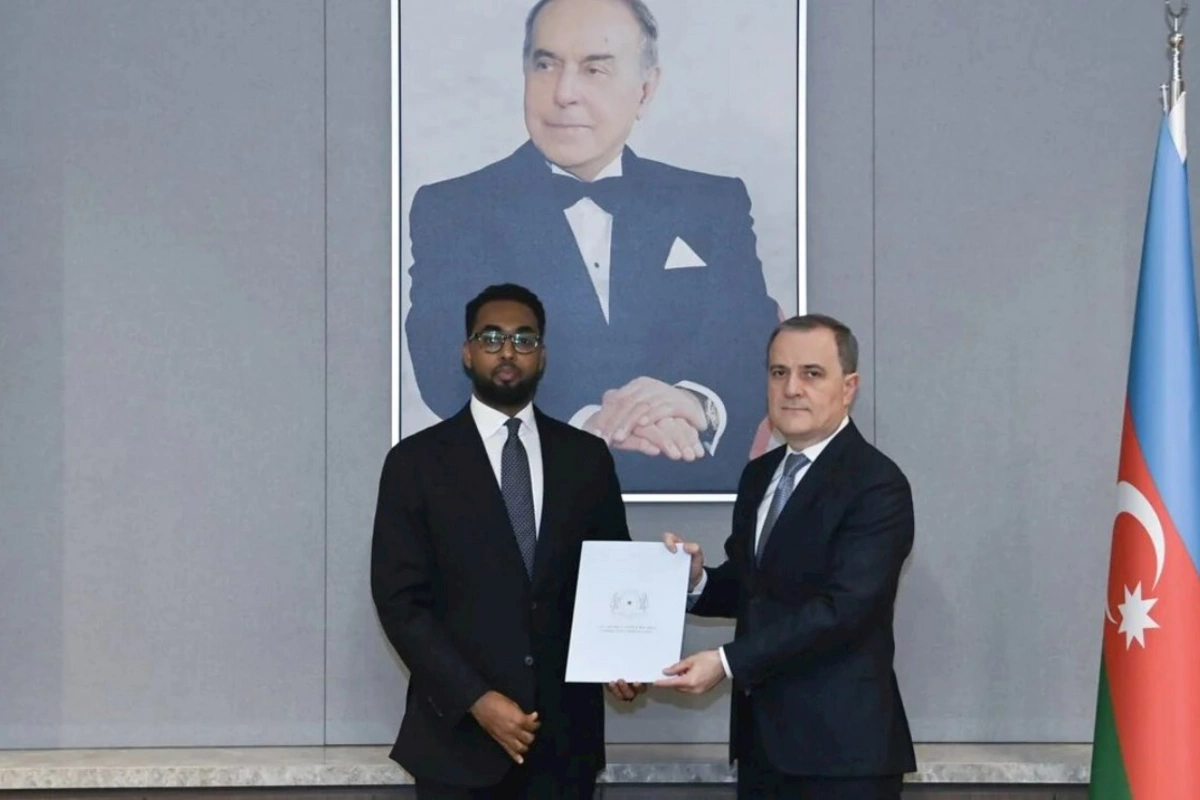 Ceyhun Bayramov Somalinin ilk rezident səfirini qəbul etdi — FOTO
