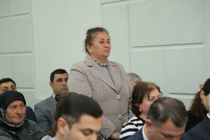 Hacıqabulda növbəti səyyar qəbul-görüş keçirildi — FOTOLAR