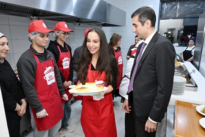 Leyla Əliyeva Qubada iftar məclisində iştirak edib — FOTOLAR