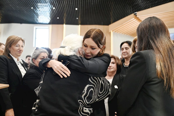 Prezident və birinci xanım Xocalı Soyqırımı Memorialının açılışında iştirak etdi — FOTOLAR (YENİLƏNİB)