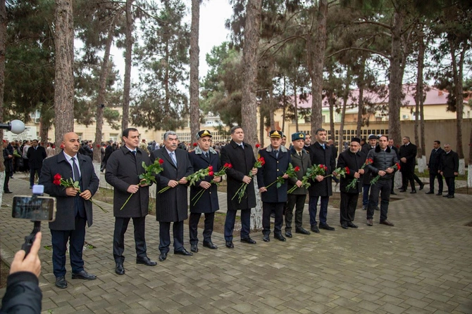 Salyanda Xocalı soyqırımının 34-cü ildönümü qeyd olundu — FOTOLAR Salyanda Xocalı soyqırımının 34-cü ildönümü qeyd olundu — FOTOLAR