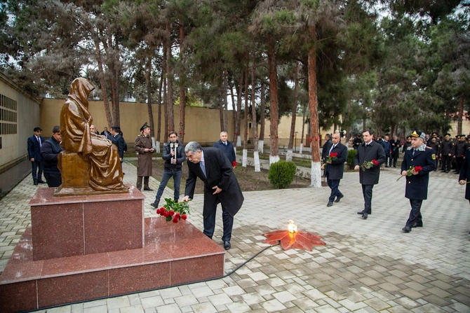 Salyanda Xocalı soyqırımının 34-cü ildönümü qeyd olundu — FOTOLAR Salyanda Xocalı soyqırımının 34-cü ildönümü qeyd olundu — FOTOLAR