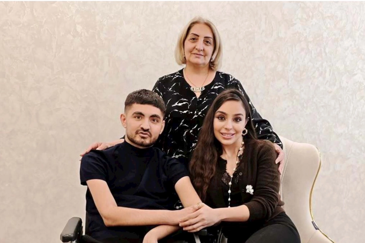 Leyla Əliyeva qızı ilə Rəvan Əzizovun evində — FOTOLAR