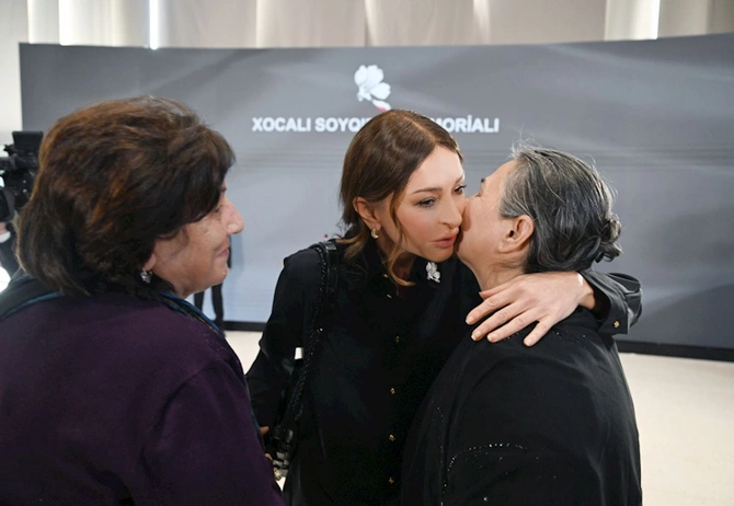 Prezident və birinci xanım Xocalı Soyqırımı Memorialının açılışında iştirak etdi — FOTOLAR (YENİLƏNİB)