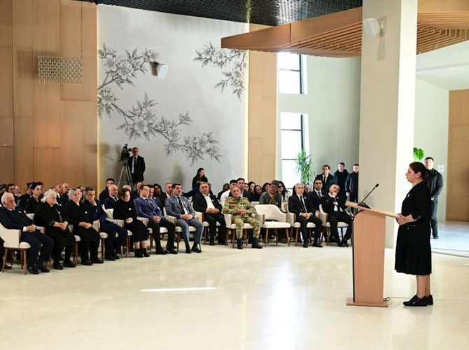Prezident və birinci xanım Xocalı Soyqırımı Memorialının açılışında iştirak etdi — FOTOLAR (YENİLƏNİB)