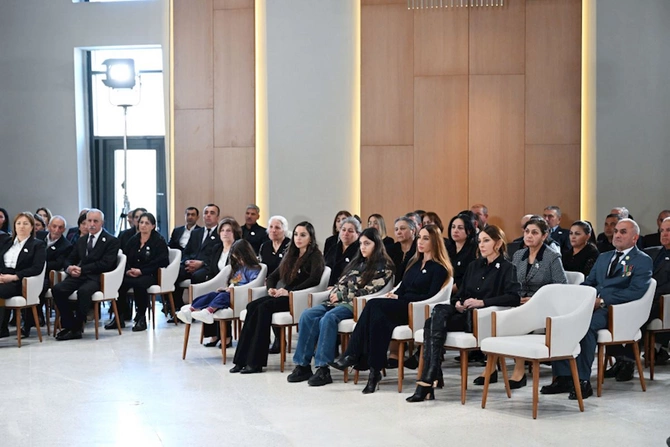 Prezident və birinci xanım Xocalı Soyqırımı Memorialının açılışında iştirak etdi — FOTOLAR (YENİLƏNİB)
