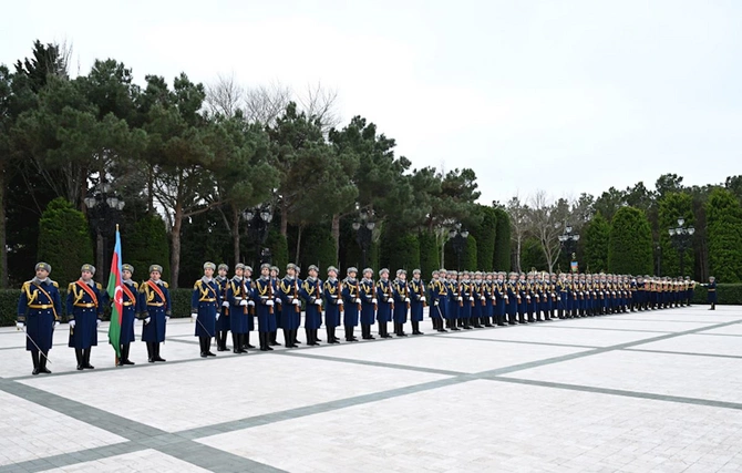 Efiopiyanın Baş nazirinin rəsmi qarşılanma mərasimi oldu — FOTOLAR (YENİLƏNİB)