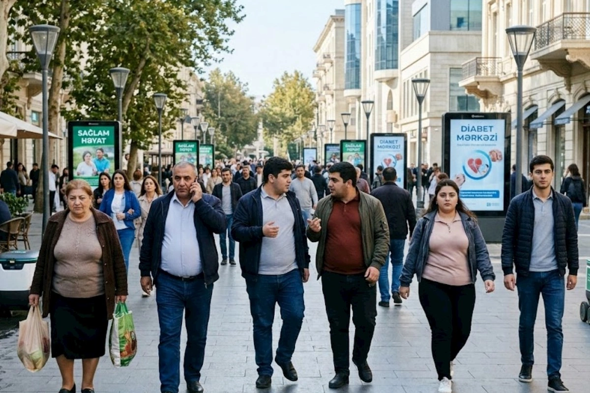 10 il sonra Bakıda hər 5 nəfərdən 4-ü artıq çəkili olacaq