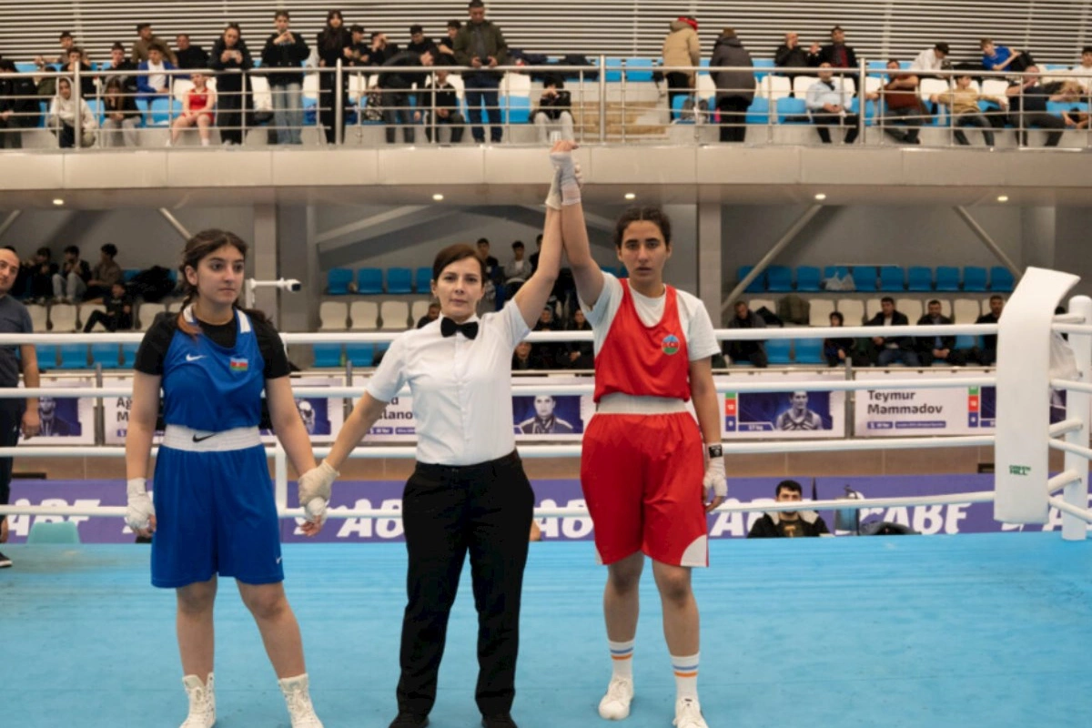 Azərbaycan çempionatında qız boksçuların mübarizəsinə yekun vurulub