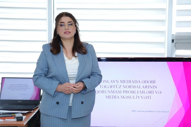 “Mediada Azərbaycan dili” mövzusunda təlimlərin növbəti mərhələsi təşkil olunub — FOTOLAR “Mediada Azərbaycan dili” mövzusunda təlimlərin növbəti mərhələsi təşkil olunub — FOTOLAR