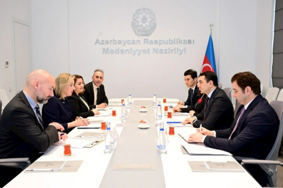 ABŞ ilə mədəniyyət sahəsində əlaqələr müzakirə edilib — FOTOLAR