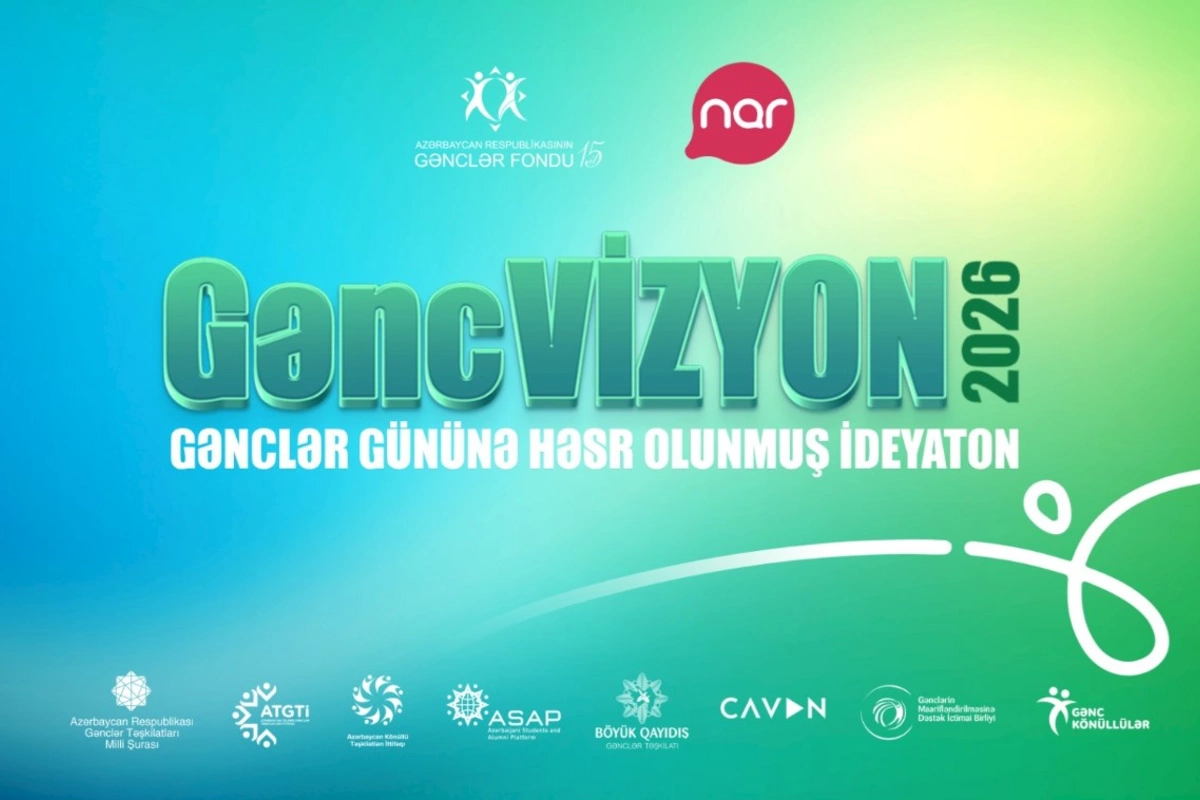 “Nar” və Azərbaycan Gənclər Fondu “GəncVİZYON” layihəsinə start verir