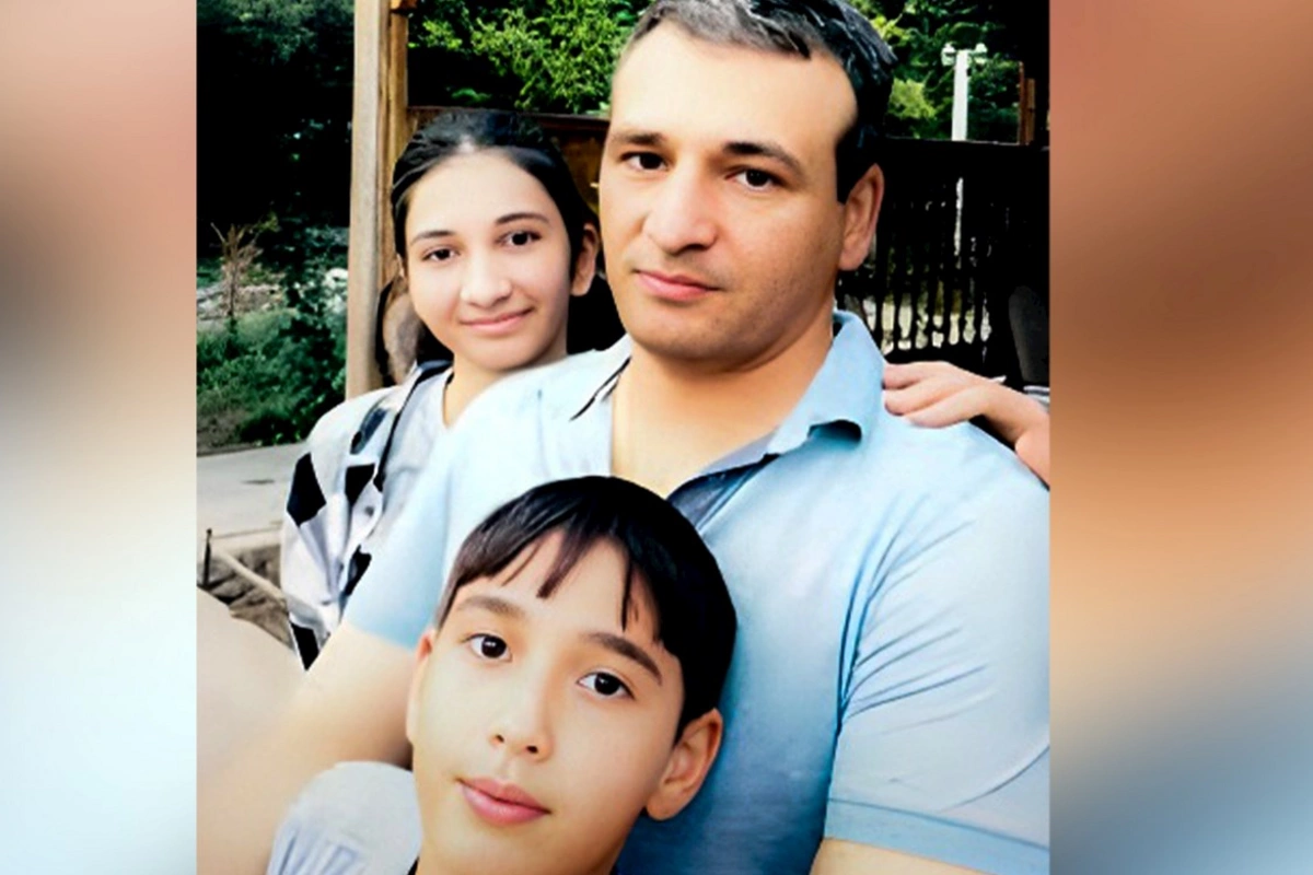 Polad Həşimovun övladları ilə son fotosu