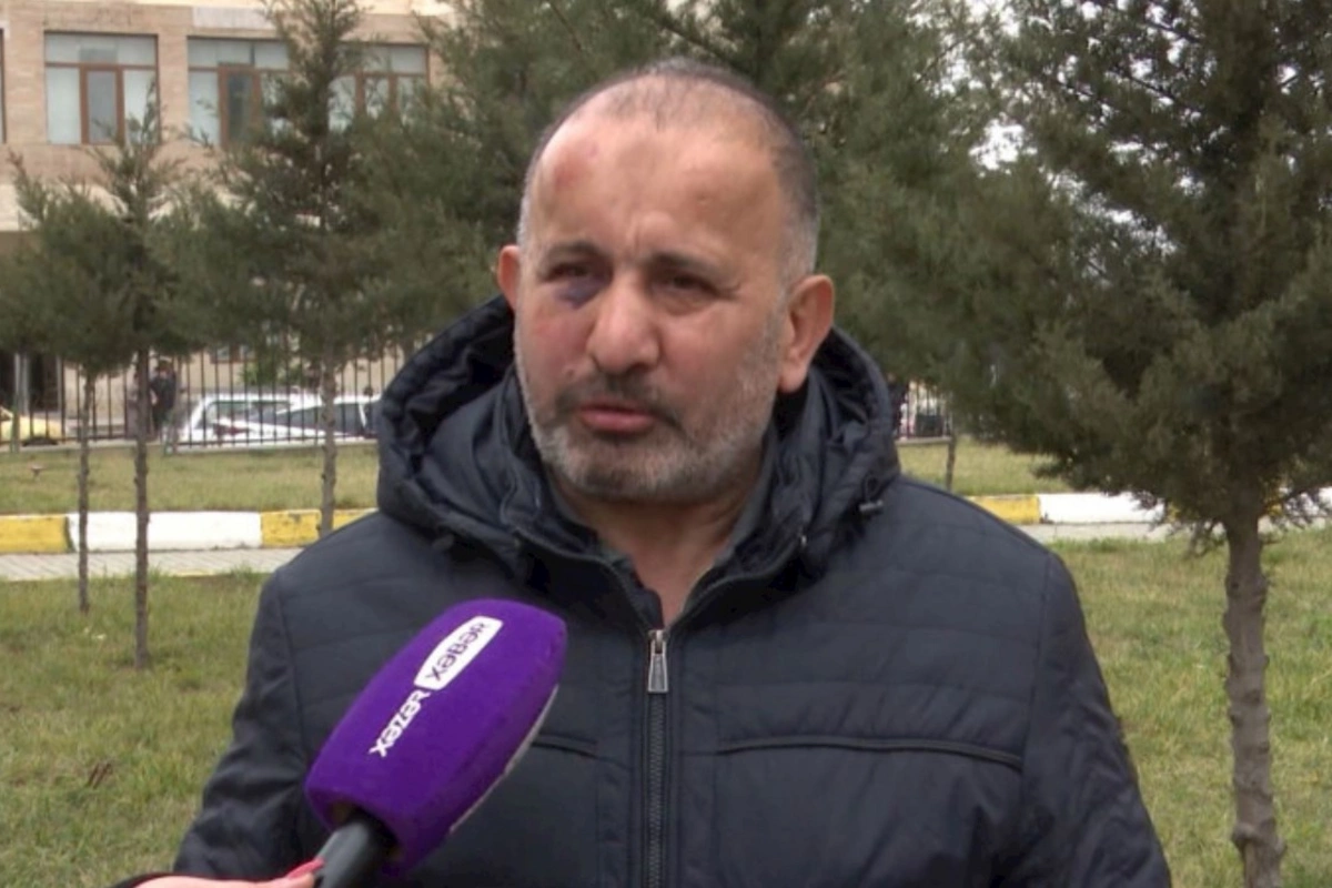 Ata və oğlu tərəfindən döyülən Azəriqazın əməkdaşı: “Deyirdi vur ölsün” — VİDEO