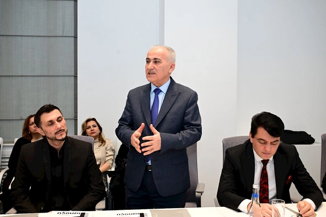Mədəniyyət Nazirliyində attestasiya məsələlərinə dair iclas keçirilib — FOTOLAR