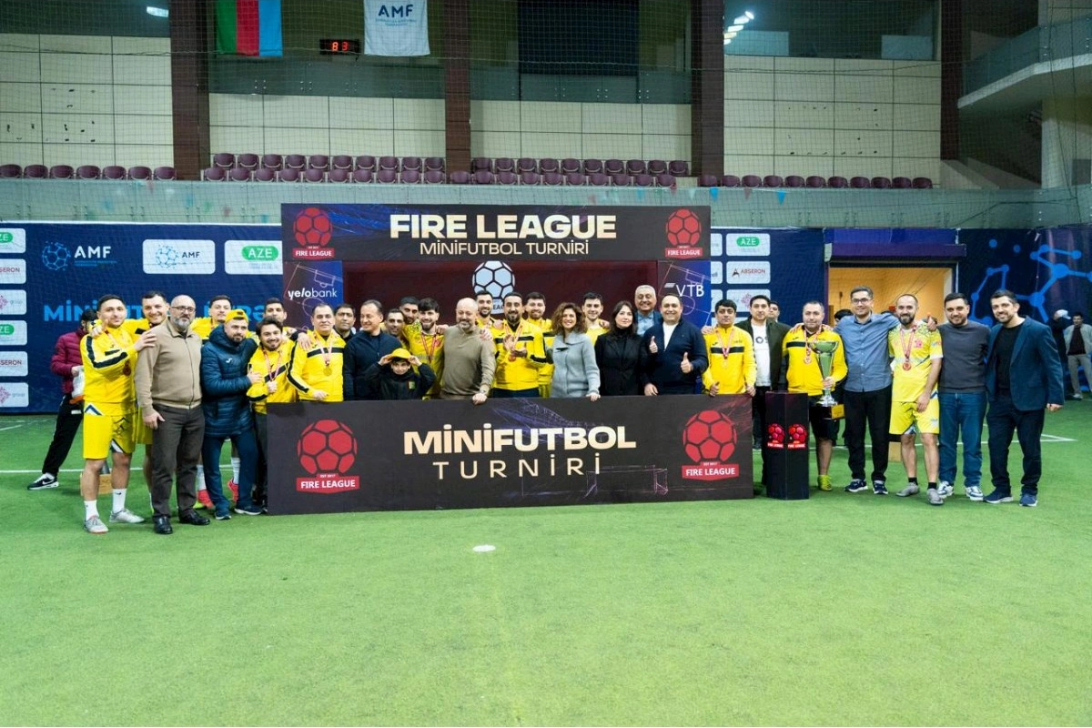 Yelo Bank banklararası mini-futbol liqasının çempionu olub