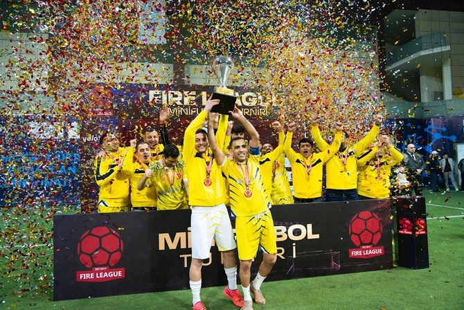 Yelo Bank banklararası mini-futbol liqasının çempionu olub Yelo Bank banklararası mini-futbol liqasının çempionu olub