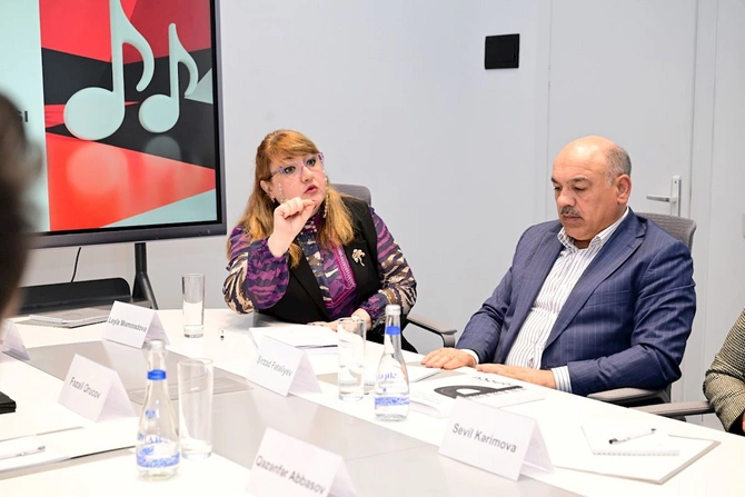 Mədəniyyət Nazirliyində attestasiya məsələlərinə dair iclas keçirilib — FOTOLAR