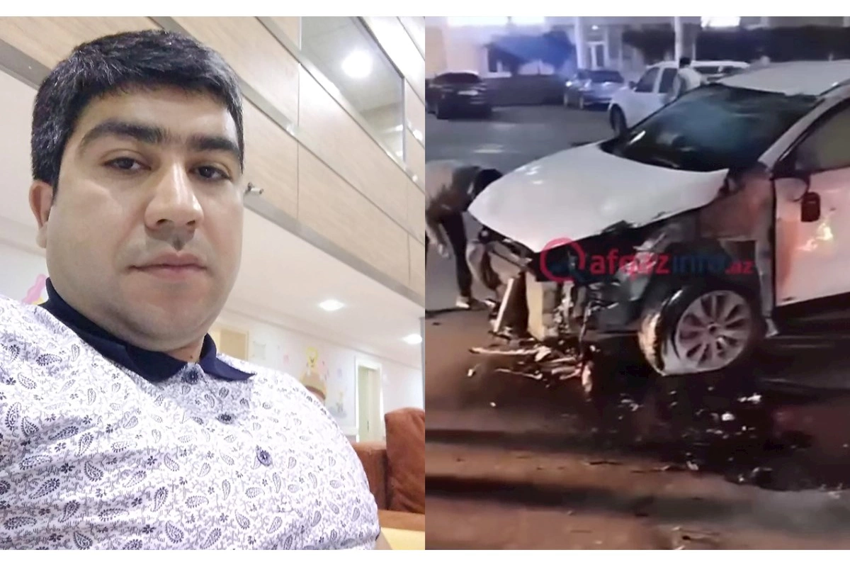 Məmur bu qəzaya görə vəzifəsini itirdi — VİDEO/FOTOLAR